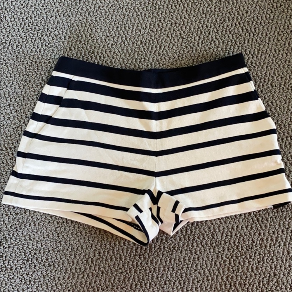Tibi knit striped shorts